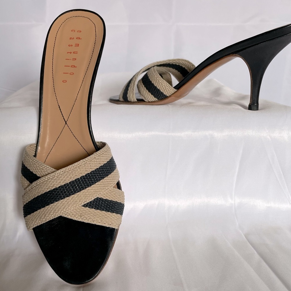 NWOT Edmundo Castillo slip on heels